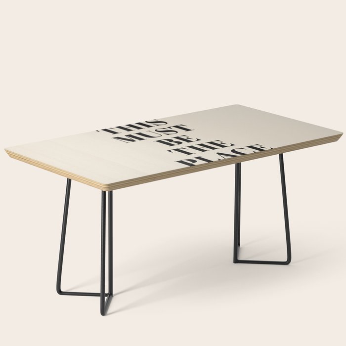 This Must Be The Place Coffee Table Gallery Image 1