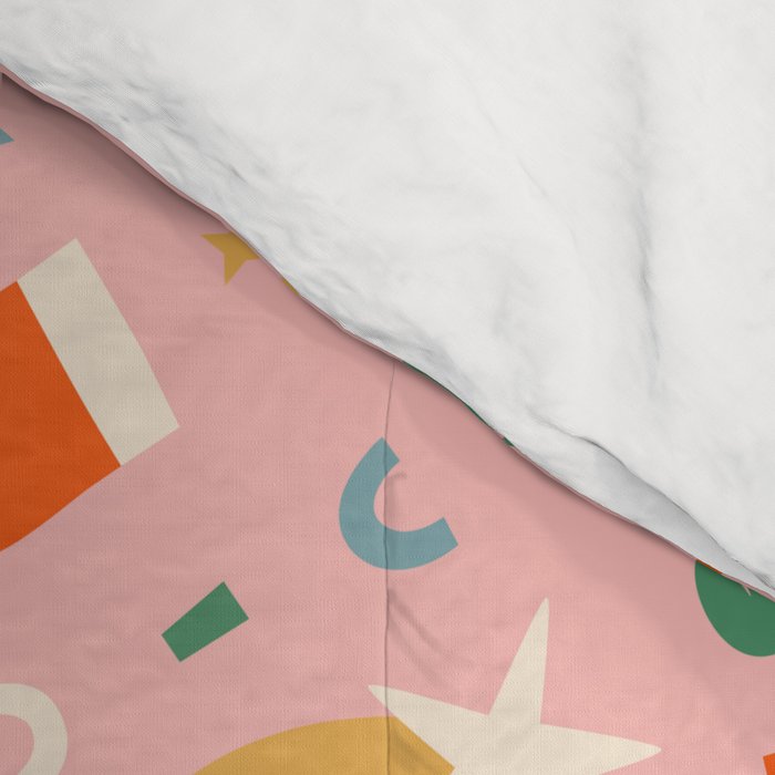 Retro christmas decoration art pattern Comforter Gallery Image 4