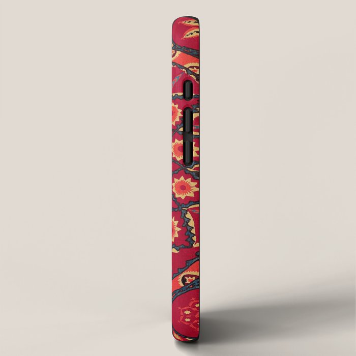 Pskent Suzani Uzbekistan Embroidery Print iPhone Case Gallery Image 2