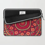 Pskent Suzani Uzbekistan Embroidery Print Laptop Sleeve Gallery Image 2
