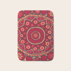 Pskent Suzani Uzbekistan Embroidery Print Bath Mat Gallery Image 1