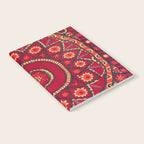 Pskent Suzani Uzbekistan Embroidery Print Notebook Gallery Image 2