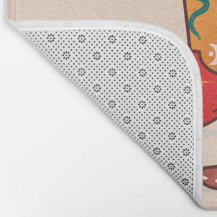 Howdy! Cowboy Boots Bath Mat Gallery Image 2