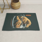 The Great Wave of Coffee Rug Gallery Image 1