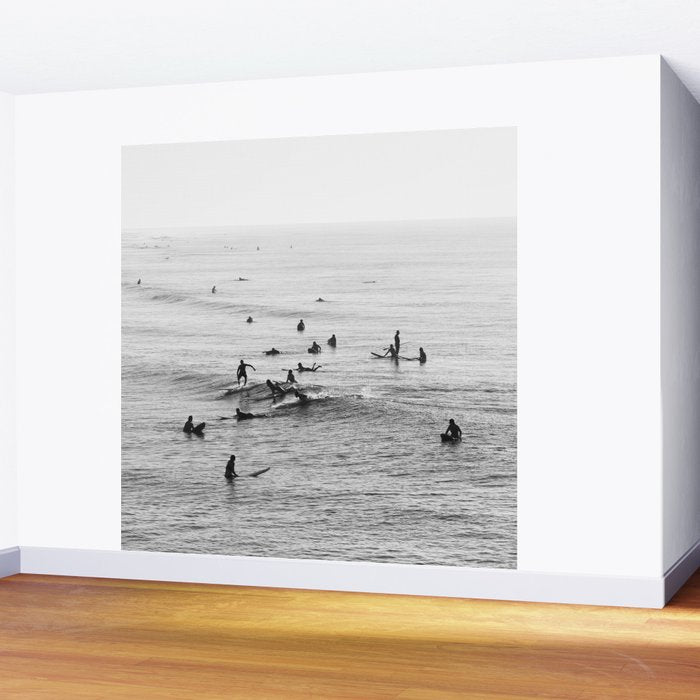 Everyone Is Here - Modern Surf Photograph Wall Mural Gallery Image 2