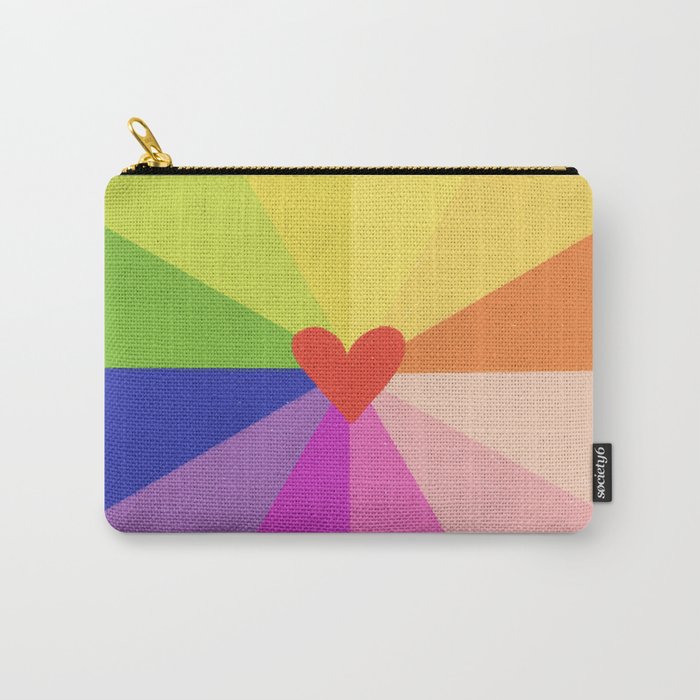 Rainbow Carry All Pouch Gallery Image 1