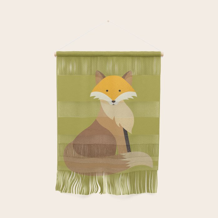 Whimsy Red Fox Wall Hanging Gallery Image 1