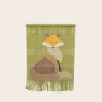Whimsy Red Fox Wall Hanging Gallery Image 1