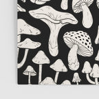Mushrooms in Black And White Poster Gallery Image 3