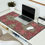 William Morris Plum Wine Floral Desk Mat Gallery Image 2