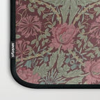 William Morris Plum Wine Floral Laptop Sleeve Gallery Image 3