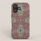 William Morris Plum Wine Floral iPhone Case Gallery Image 1