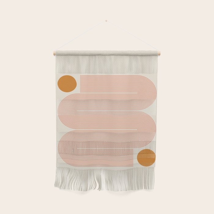 Abstraction_SUN_LINE_ART_Minimalism_002 Wall Hanging Gallery Image 1