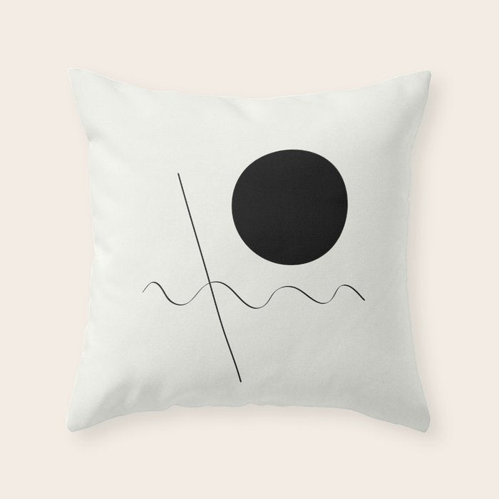 Beyond the Form Throw Pillow Gallery Image 1