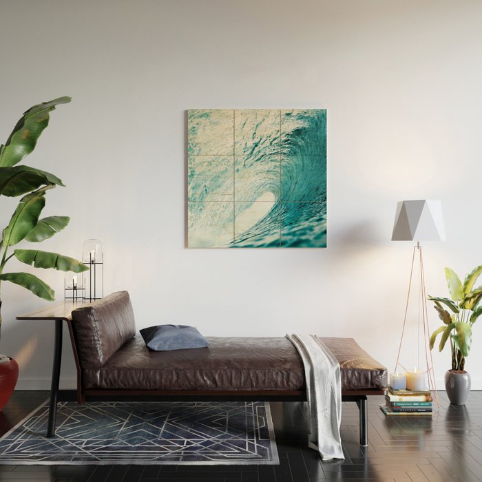 The Wave Wood Wall Art Gallery Image 2