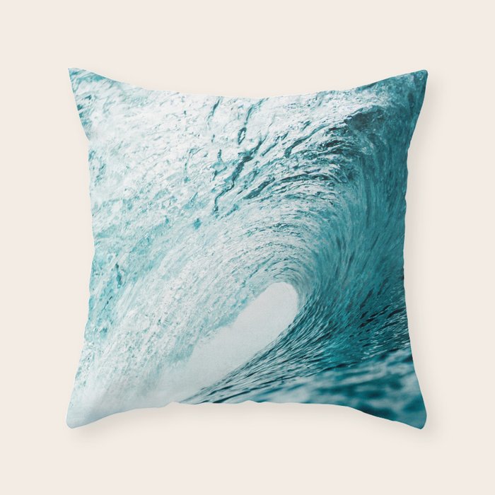 The Wave Throw Pillow Gallery Image 1
