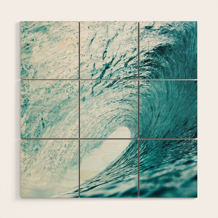 The Wave Wood Wall Art Gallery Image 1
