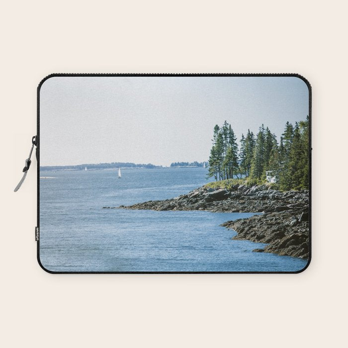 New England Sailing x Maine Coast Laptop Sleeve Gallery Image 1