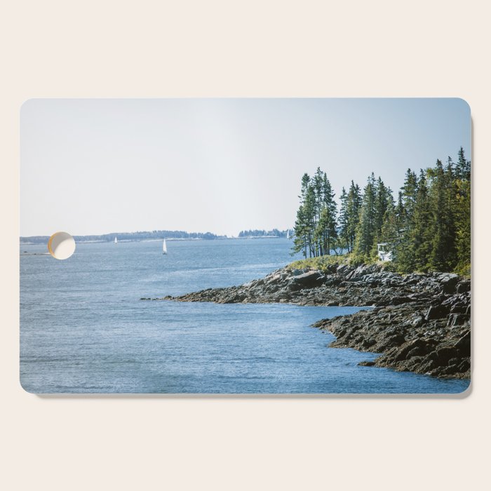 New England Sailing x Maine Coast Cutting Board Gallery Image 1