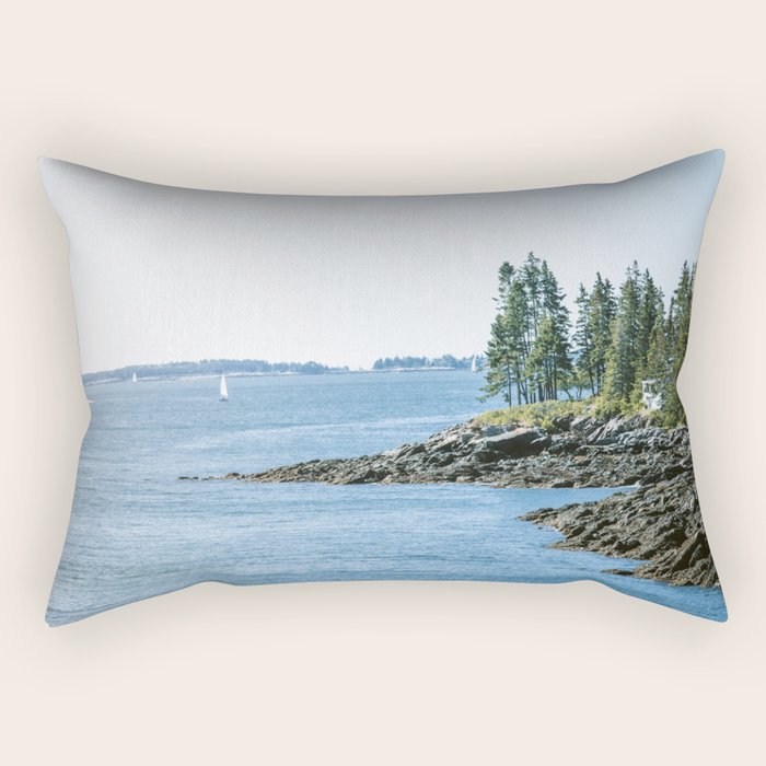 New England Sailing x Maine Coast Rectangular Pillow Gallery Image 1