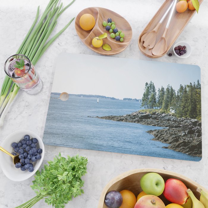New England Sailing x Maine Coast Cutting Board Gallery Image 2