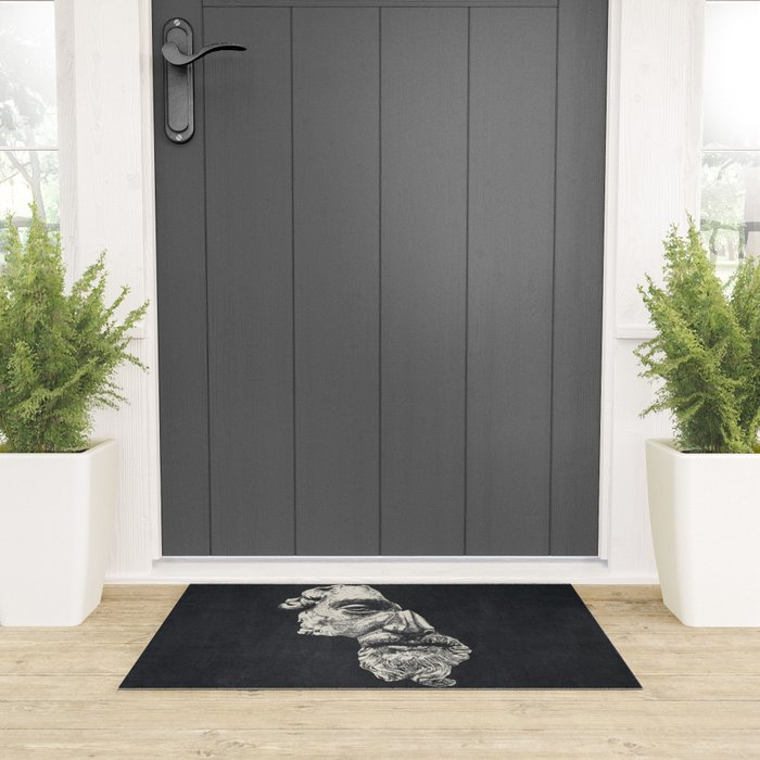 MARCUS AURELIUS ANTONINUS AUGUSTUS / Ink - Dark Welcome Mat Gallery Image 3