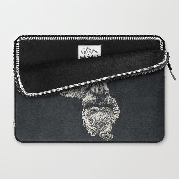 MARCUS AURELIUS ANTONINUS AUGUSTUS / Ink - Dark Laptop Sleeve Gallery Image 2