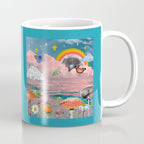 Aquarius Collage Coffee Mug Gallery Image 1