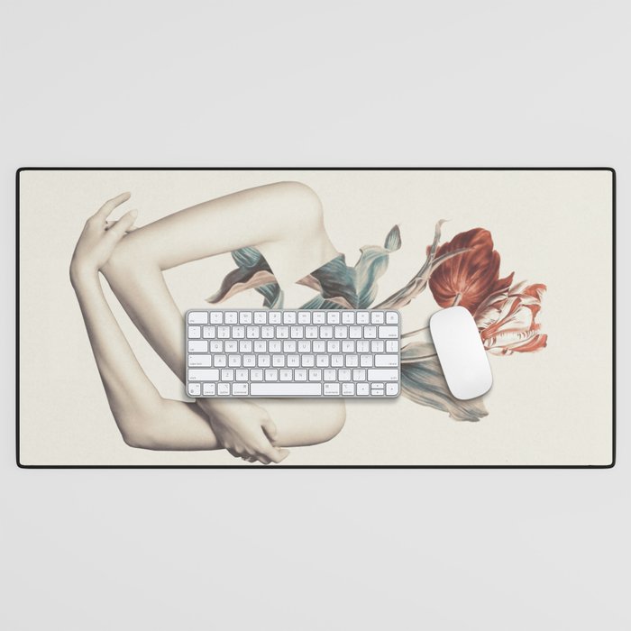 Inner beauty-collage Desk Mat Gallery Image 1