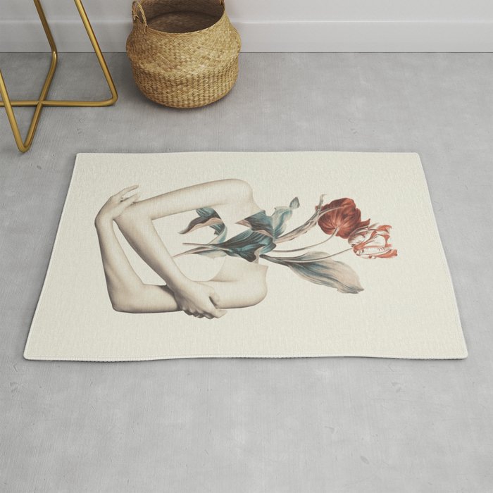 Inner beauty-collage Rug Gallery Image 1
