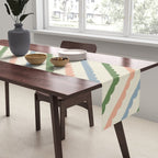 Scallop Stripe Table Runner Gallery Image 2