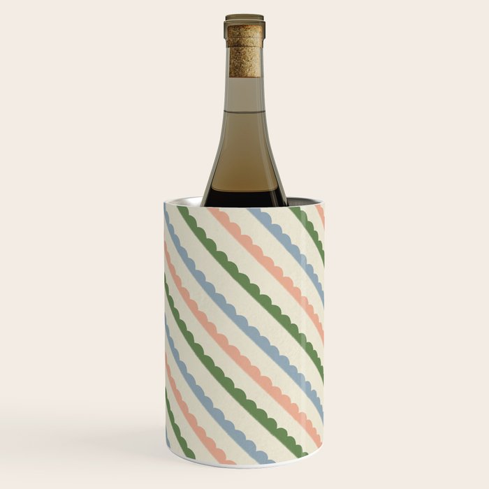 Scallop Stripe Wine Chiller Gallery Image 3