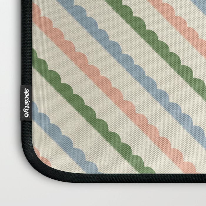 Scallop Stripe Laptop Sleeve Gallery Image 3