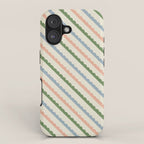 Scallop Stripe iPhone Case Gallery Image 1