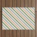 Scallop Stripe Outdoor Rug Gallery Image 1