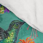 Floral Hummingbirds - BBG Comforter Gallery Image 4