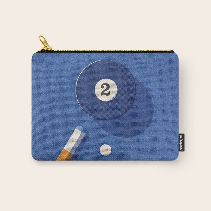 BALLS / Billiards - ball 2 I Carry All Pouch Gallery Image 1