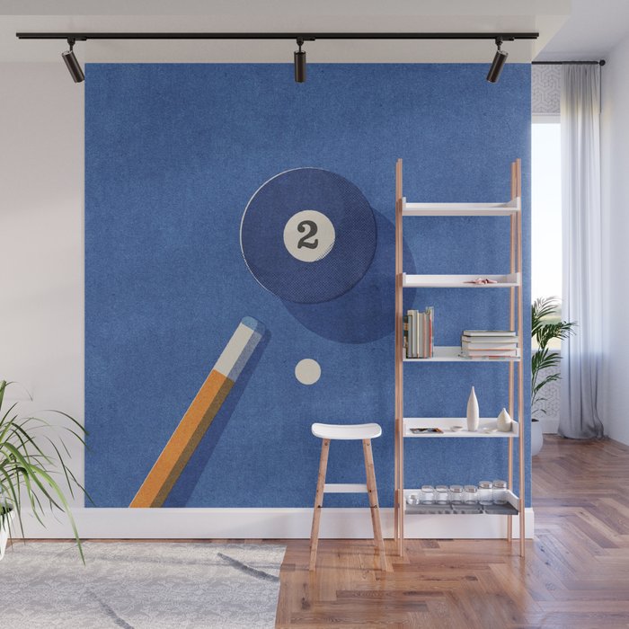 BALLS / Billiards - ball 2 I Wall Mural Gallery Image 1