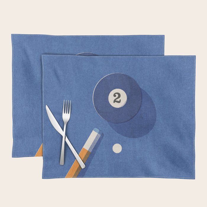 BALLS / Billiards - ball 2 I Placemat Gallery Image 1