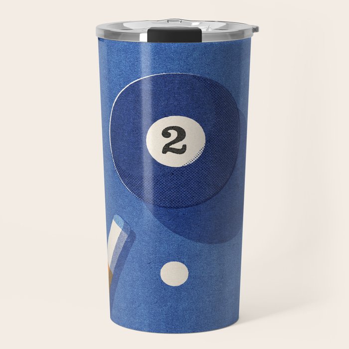 BALLS / Billiards - ball 2 I Travel Mug Gallery Image 1