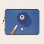 BALLS / Billiards - ball 2 I Laptop Sleeve Gallery Image 1