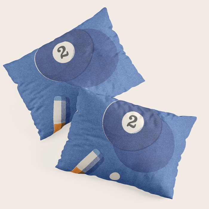 BALLS / Billiards - ball 2 I Pillow Sham Gallery Image 1