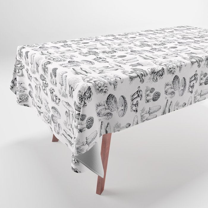 Mushroom Collection Tablecloth Gallery Image 1