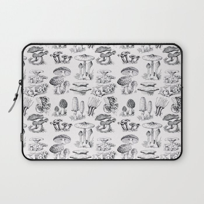 Mushroom Collection Laptop Sleeve Gallery Image 1