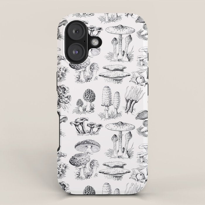 Mushroom Collection iPhone Case Gallery Image 1