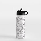 Mushroom Collection Water Bottle Gallery Image 1