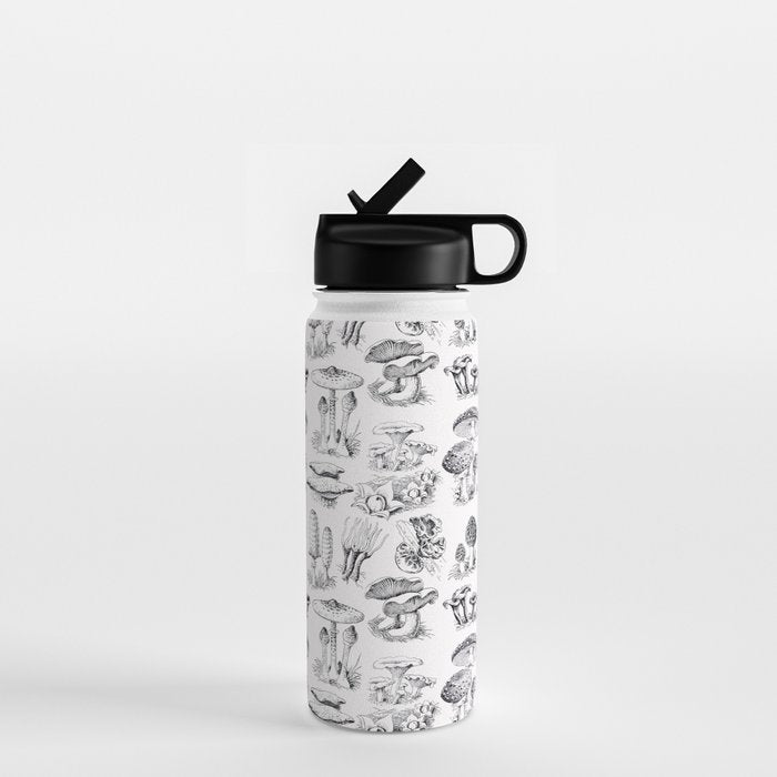 Mushroom Collection Water Bottle Gallery Image 1
