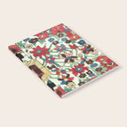 Antique Persian Bakhtiari Rug Print Notebook Gallery Image 2