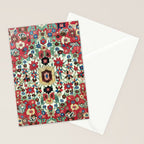 Antique Persian Bakhtiari Rug Print Stationery Card Gallery Image 2