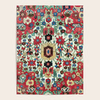 Antique Persian Bakhtiari Rug Print Poster Gallery Image 4